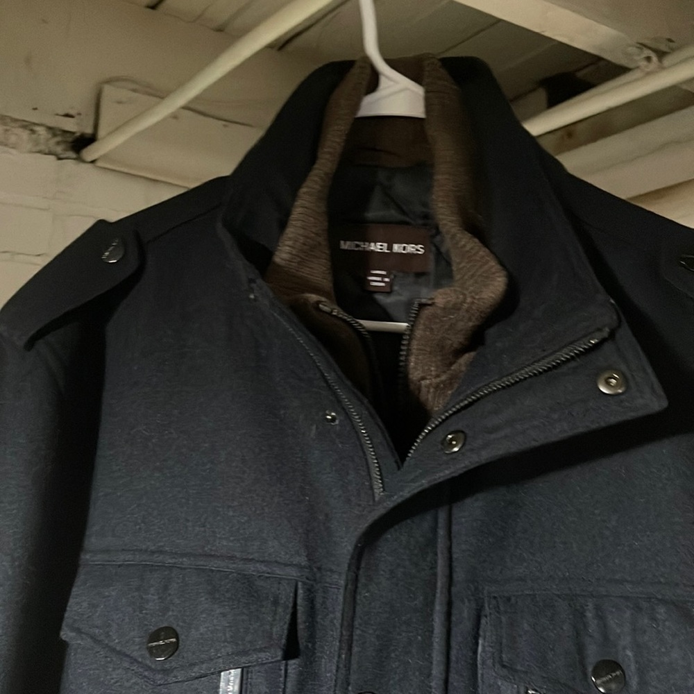 Michael Kors navy blue jacket